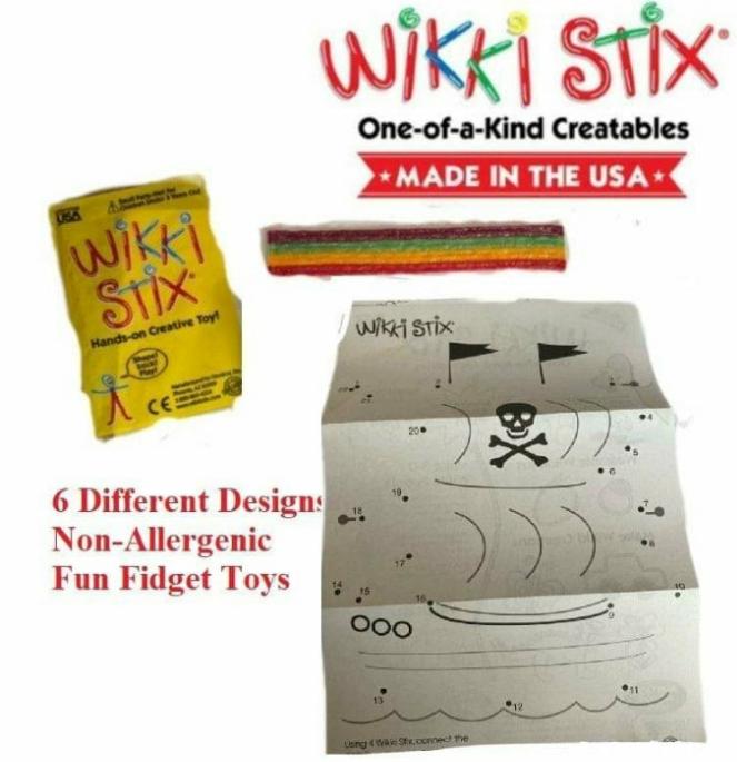 Wikki Stix Creatables Fidget Toys - On the Go with Princess O