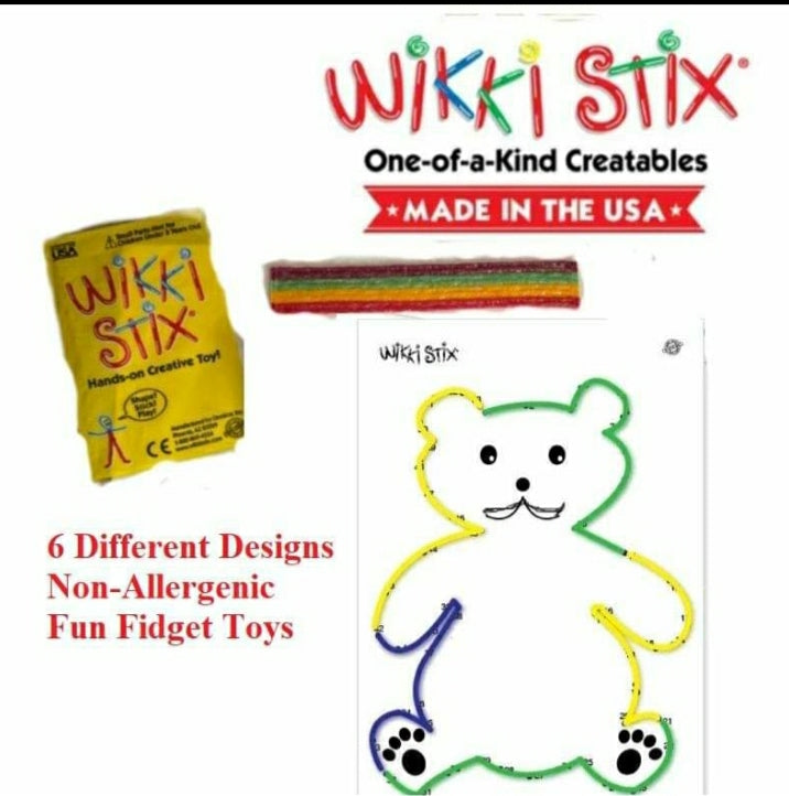 Wikki Stix Creatables Fidget Toys - On the Go with Princess O