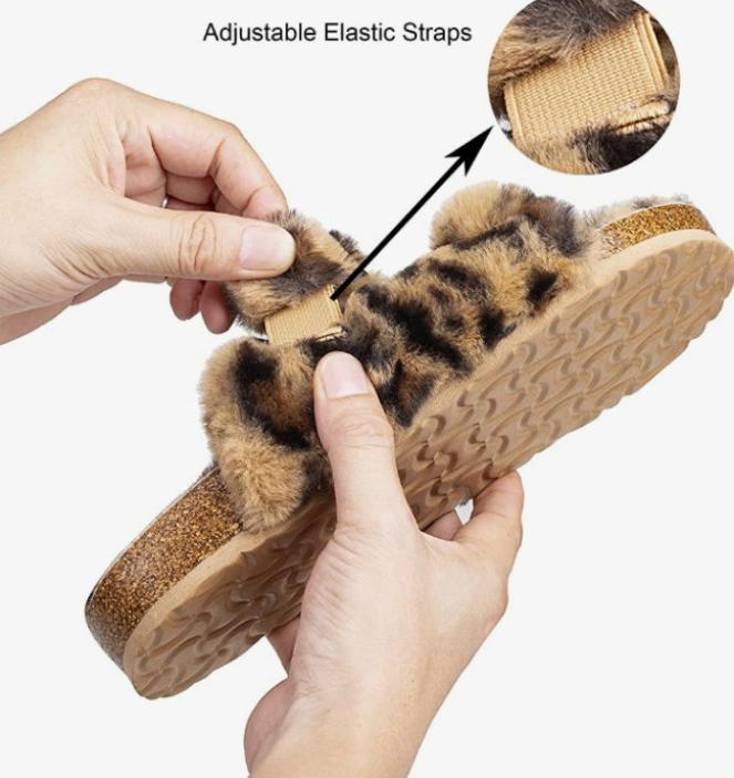 Furry Soft Cork Slippers 4+ colors - On the Go with Princess O