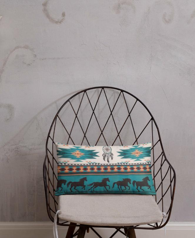 Yellowstone Inspired Accent Pillow On the Go with Princess O