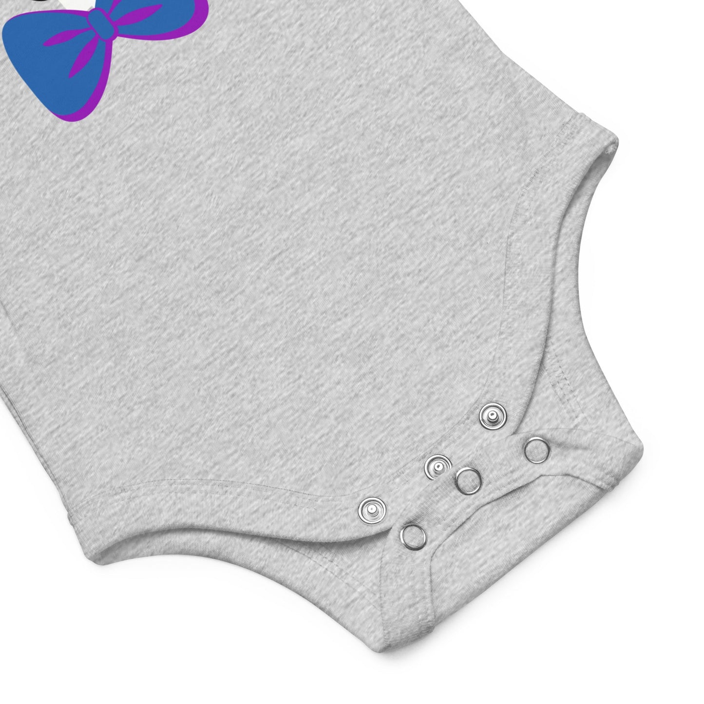 Hip Hop Purple Bunny Baby Onesie On the Go with Princess O