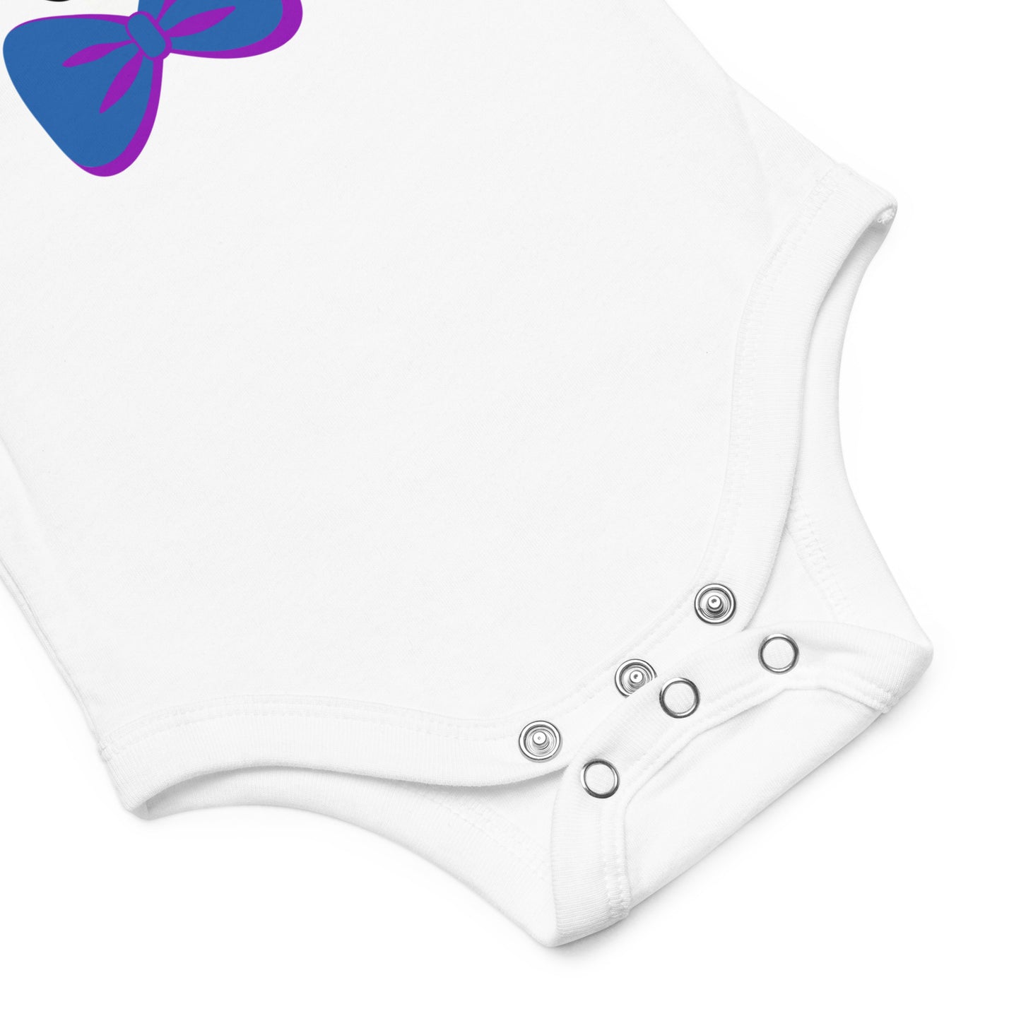Hip Hop Purple Bunny Baby Onesie - On the Go with Princess O