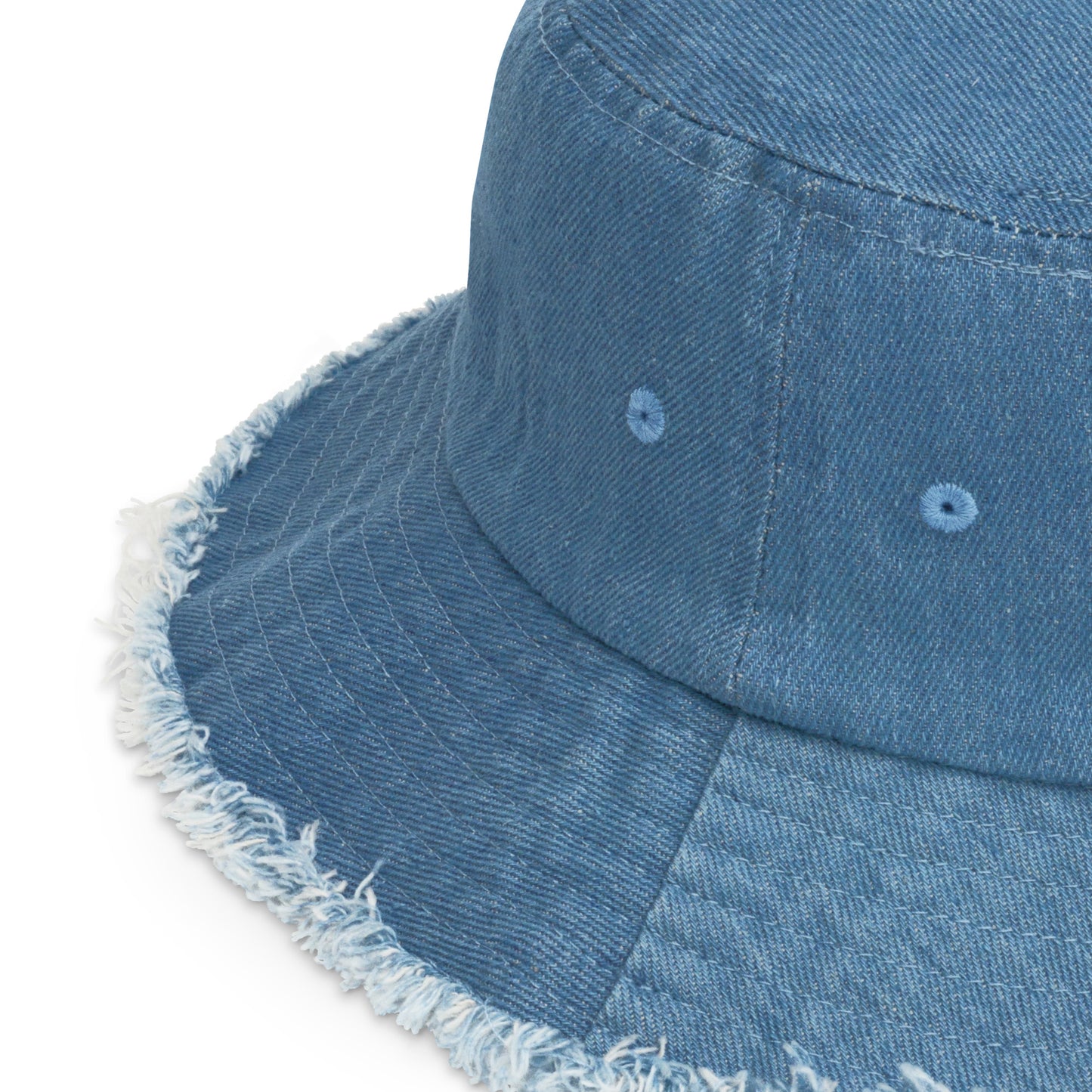 American Flag Denim Fringe Hat - On the Go with Princess O
