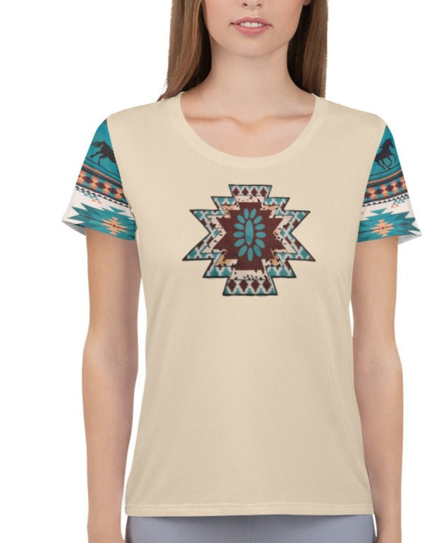 Yellowstone Inspired Native Tee - On the Go with Princess O