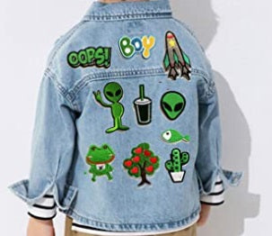 DIY Iron On Embroidered Patches 42 Pcs - On the Go with Princess O