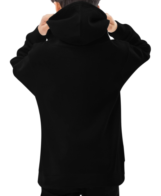 Be Kind Cotton Youth Fleece Hoodie On the Go with Princess O