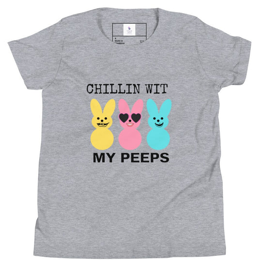 Chillin Wit My Peeps Girls Tee S-XL - On the Go with Princess O