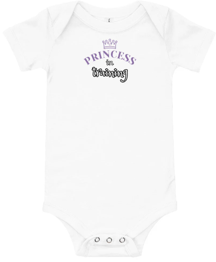 Princess In Training Onesie - On the Go with Princess O