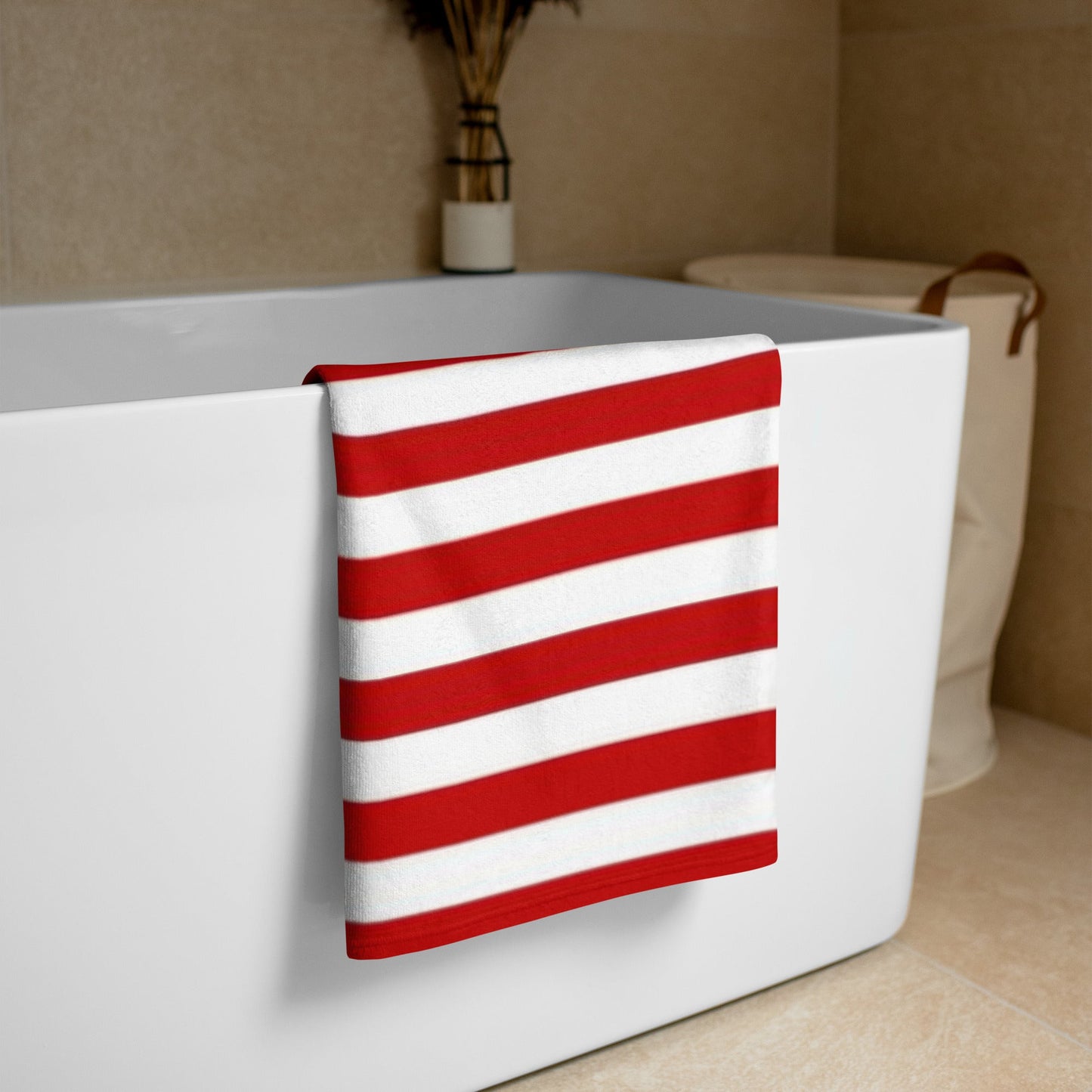 American Flag Olympic Size Beach Towel 5ft x 2.5ft On the Go with Princess O