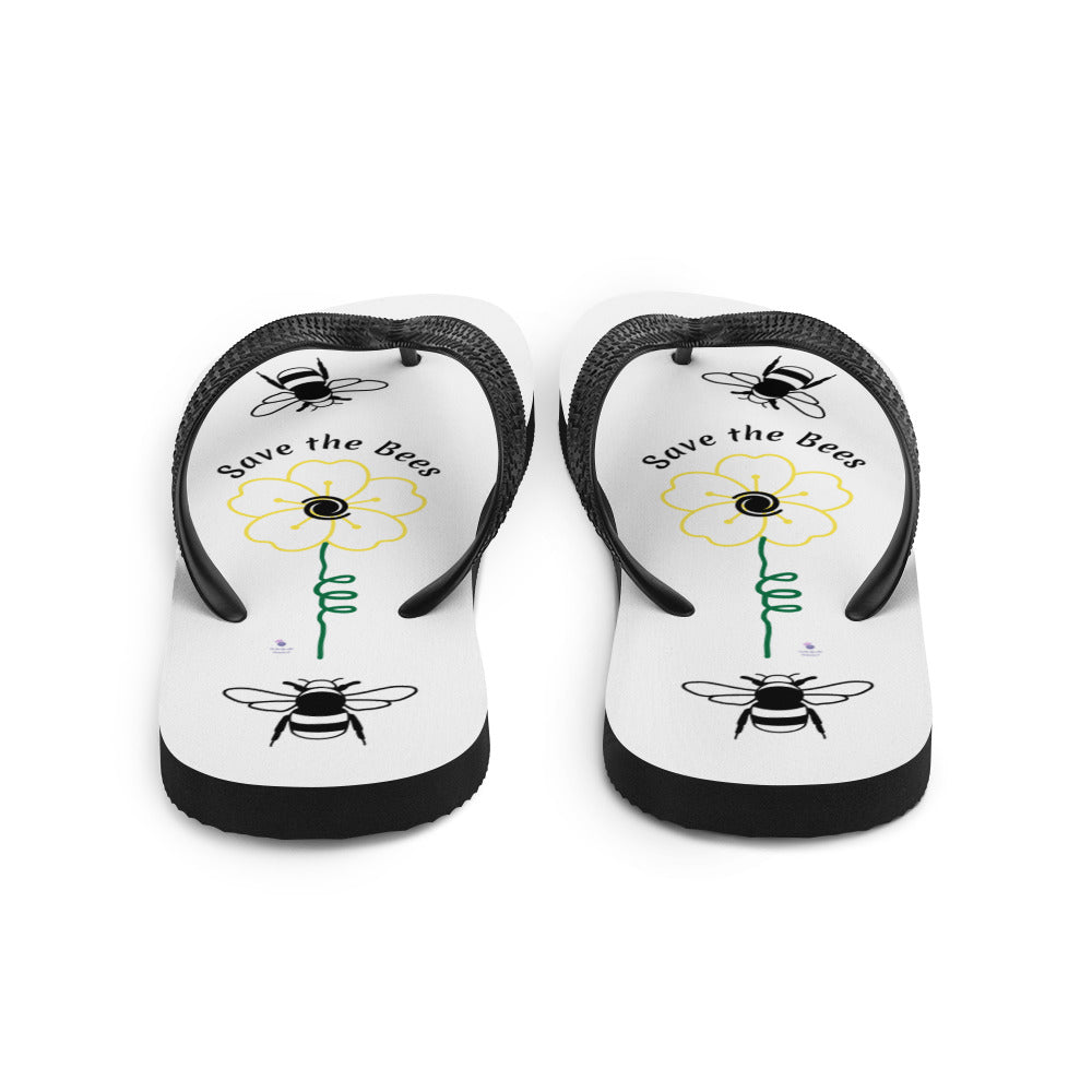 Save the Bees Flip-Flops - On the Go with Princess O