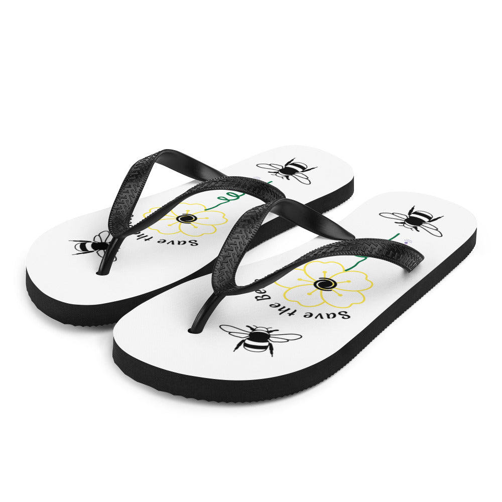 Save the Bees Flip-Flops - On the Go with Princess O