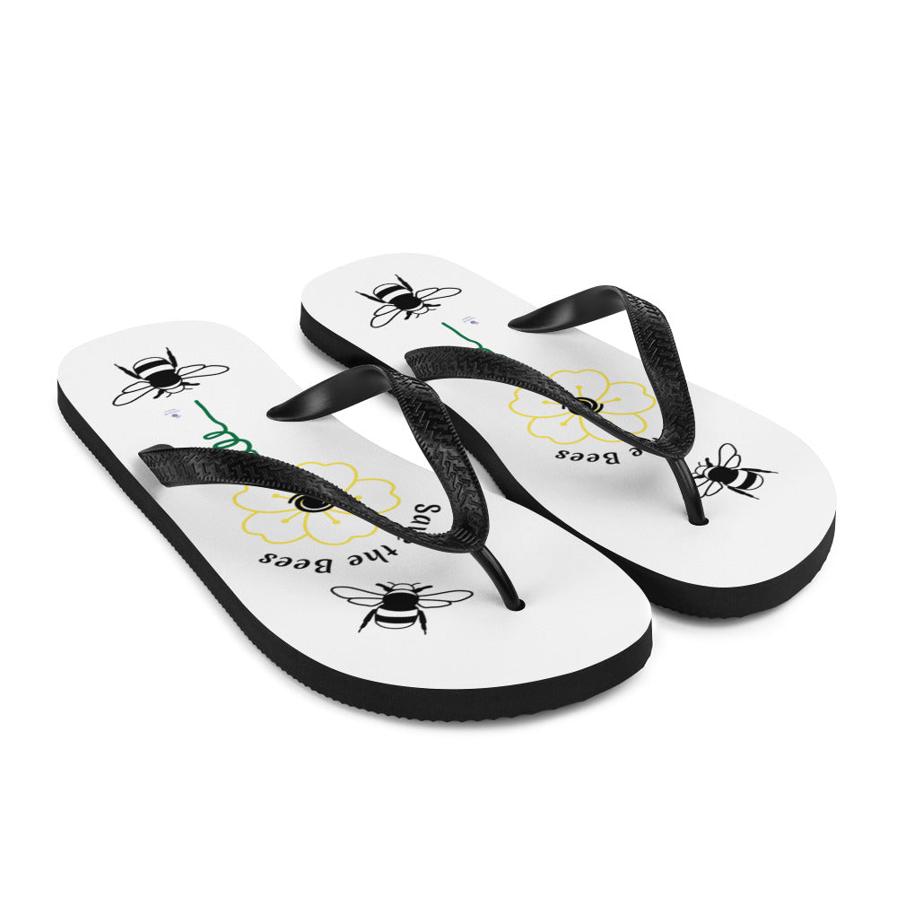 Save the Bees Flip-Flops - On the Go with Princess O