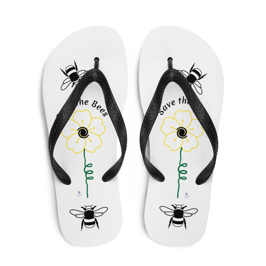 Save the Bees Flip-Flops - On the Go with Princess O