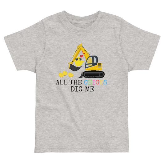 All the Chicks Dig Me Youth Tee - On the Go with Princess O