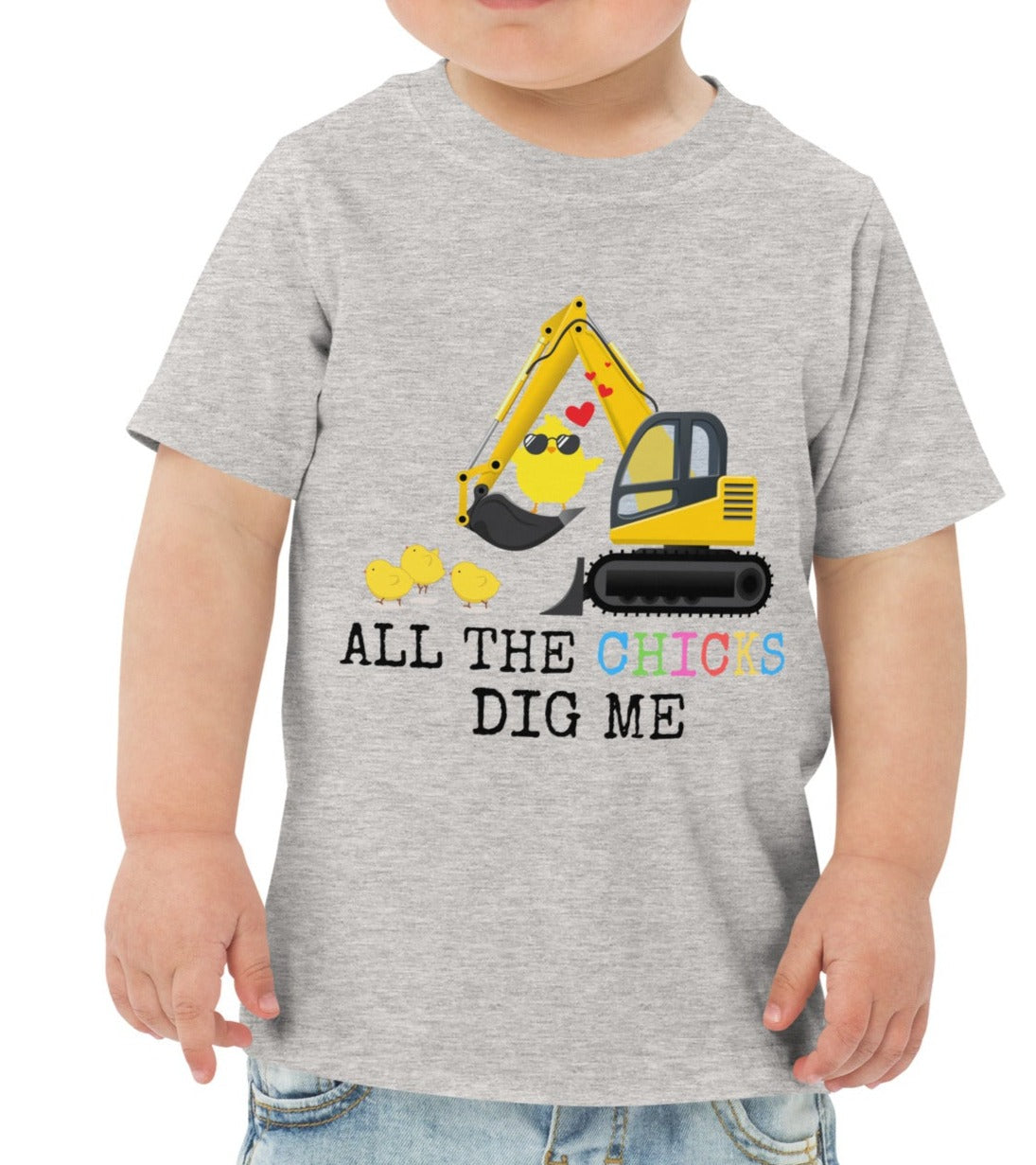 All the Chicks Dig Me Toddler Tee - On the Go with Princess O