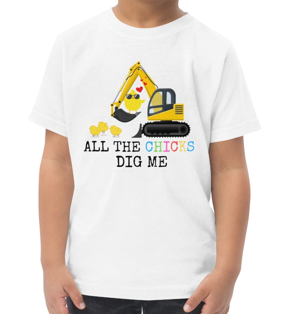 All the Chicks Dig Me Toddler Tee - On the Go with Princess O