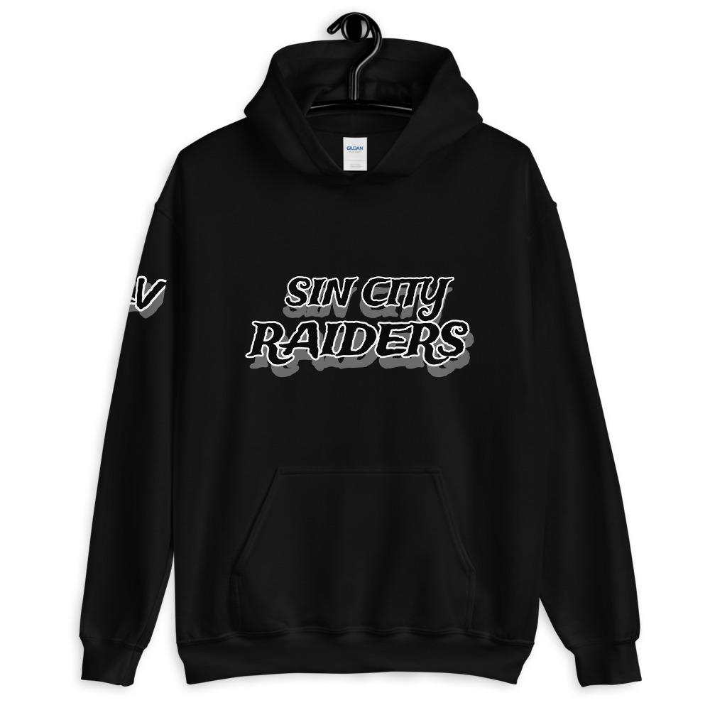 Sin City Raiders Unisex Hoodie - On the Go with Princess O