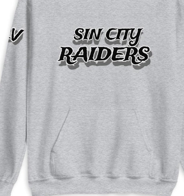 Sin City Raiders Unisex Hoodie - On the Go with Princess O