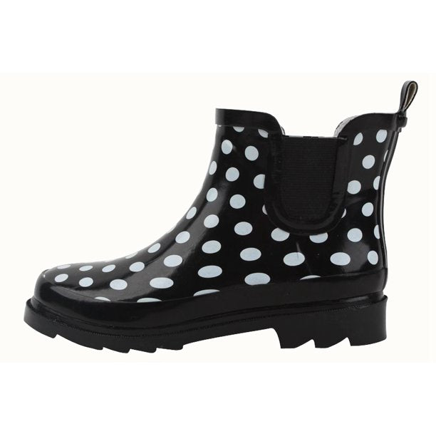 Wellies Polka Dot Rain Boots - On the Go with Princess O