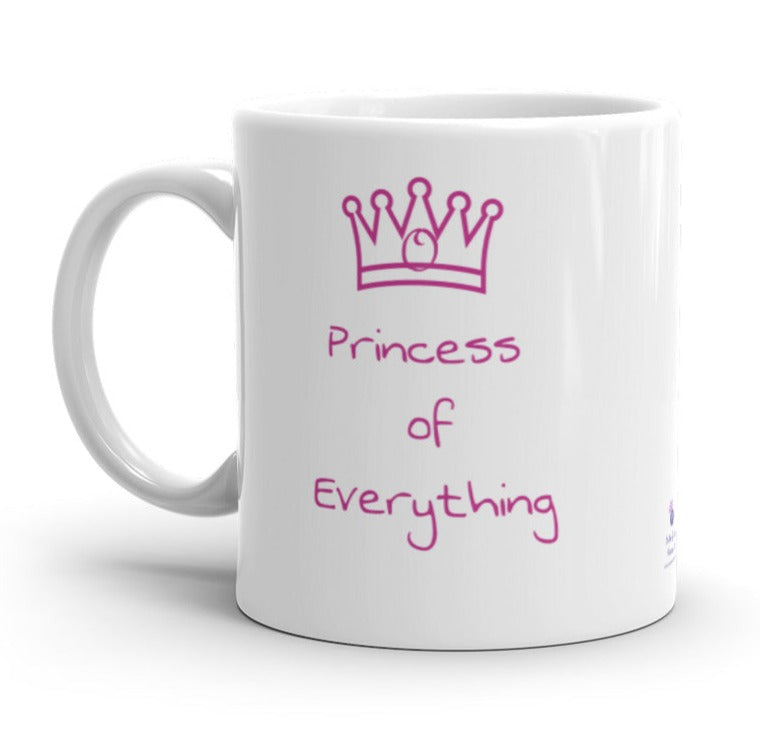 Princess of Everything Ceramic 11oz Mug - On the Go with Princess O