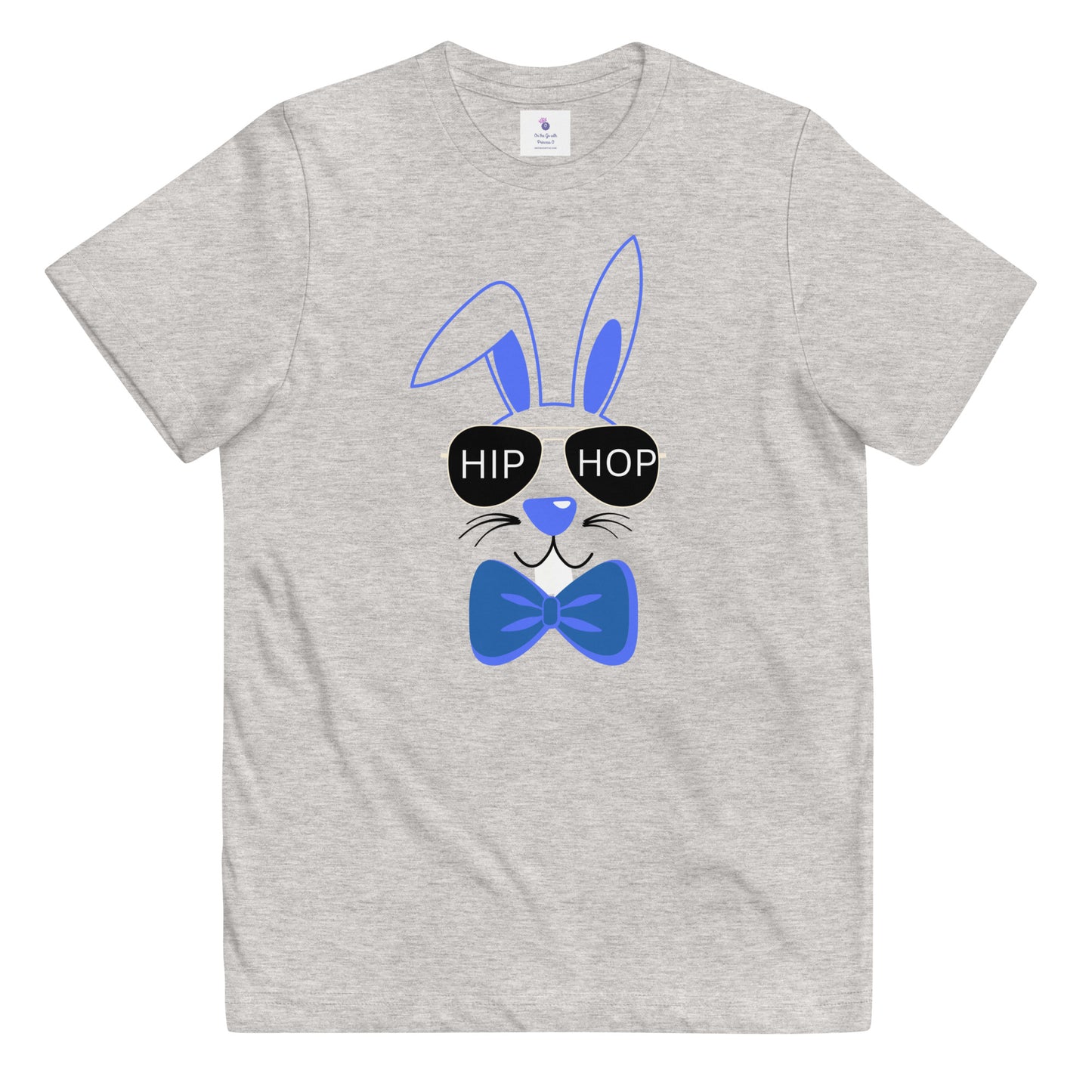 Hip Hop Blue Bunny Youth Tee XS-XL - On the Go with Princess O