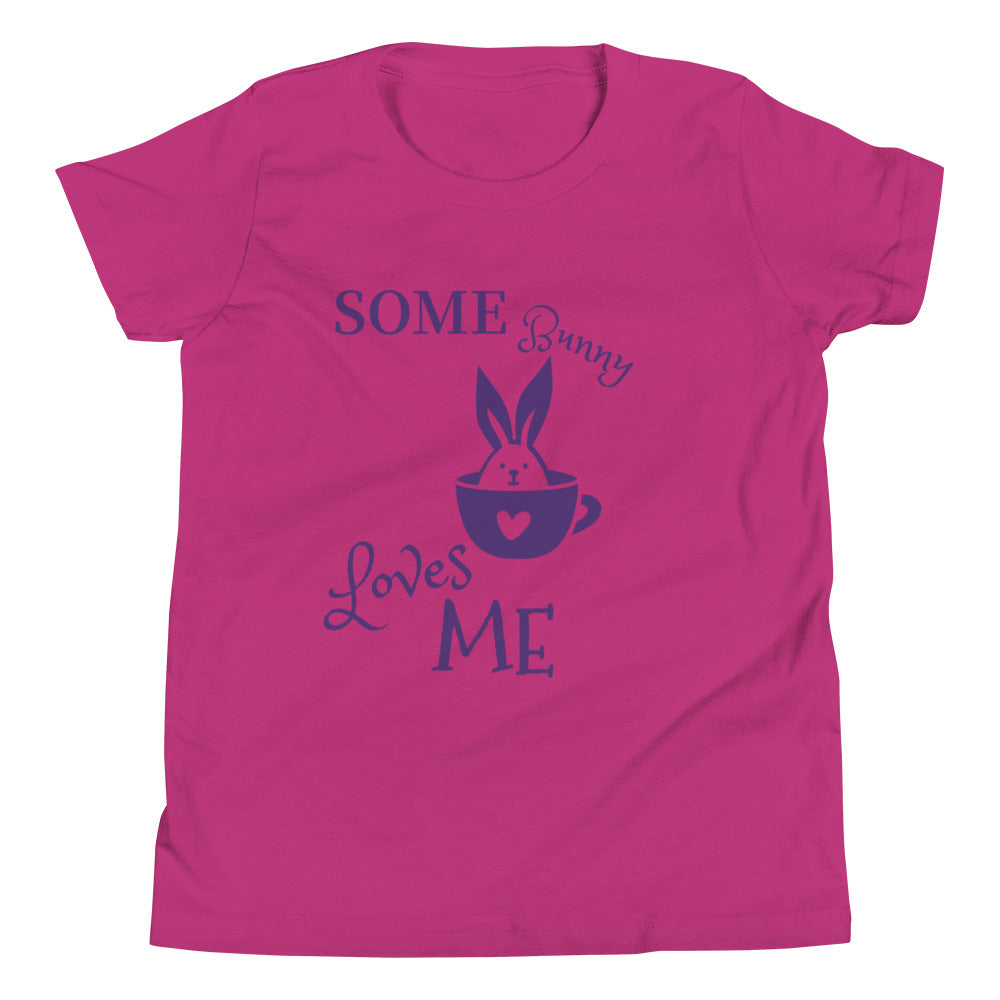 Kids Some Bunny Loves ME Cotton Tee S-XL - On the Go with Princess O