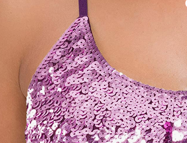 Glittery Sequin Ombre' Cami Tank - On the Go with Princess O