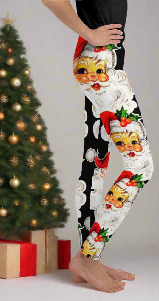 Santa Clause Youth Leggings