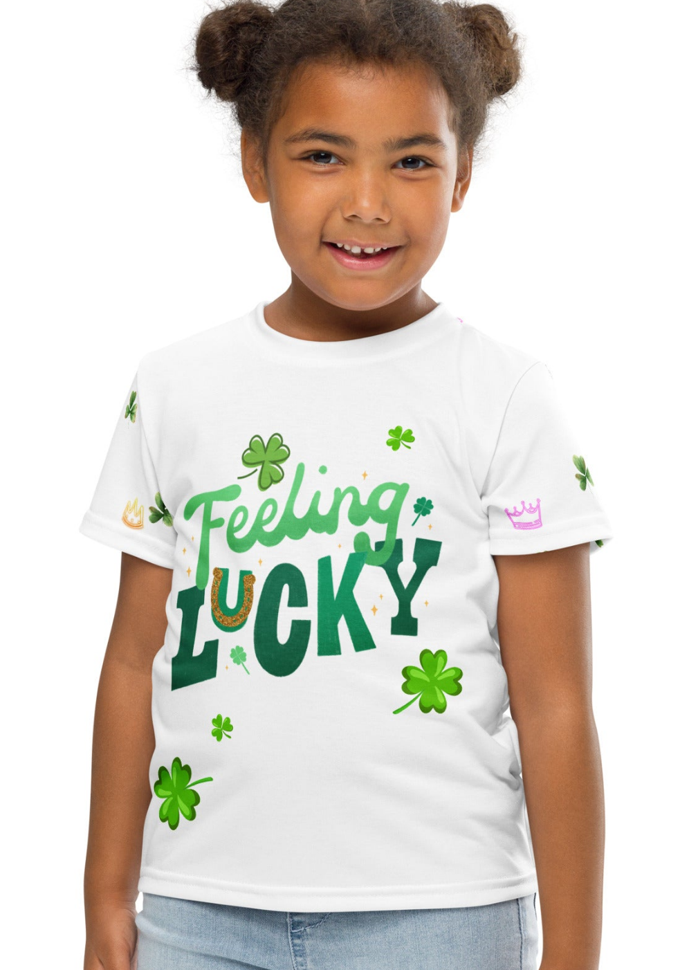 Feeling Lucky Girls Toddlers Tee