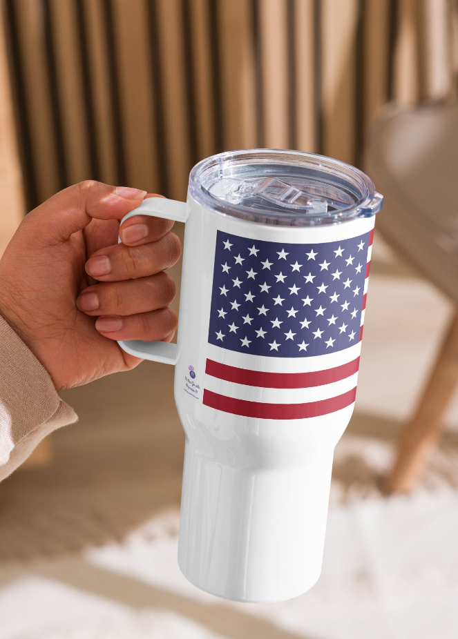 American Flag Classic Travel Mug