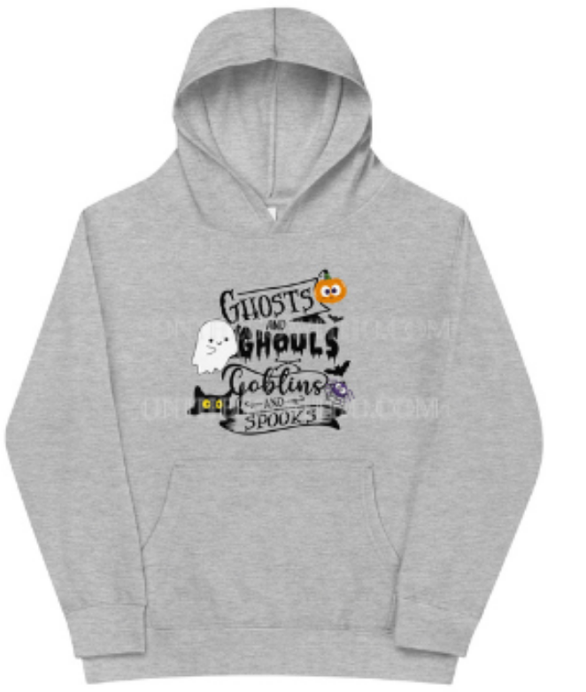 Ghosts & Ghouls Youth Fleece Hoodie