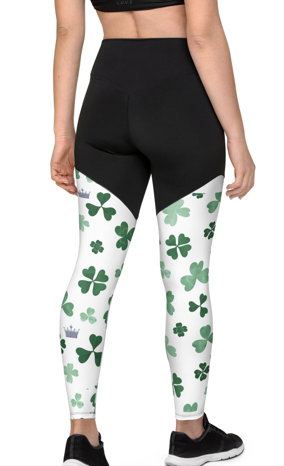 Shamrock Spandex Juniors Womens Leggings