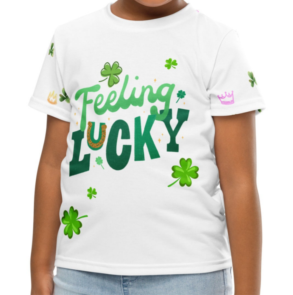Feeling Lucky Toddlers Tee - On the Go with Princess O