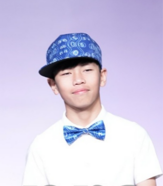 Squiggly Blue Cap & Bow Tie