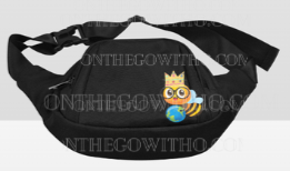 Bee Happy Nylon Chest Bag - On the Go with Princess O