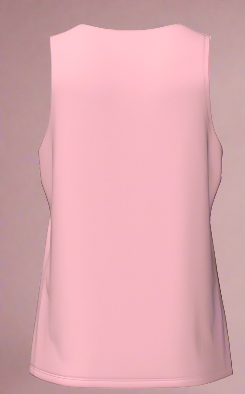 NO ONE FIGHTS ALONE PINK TANK TOP