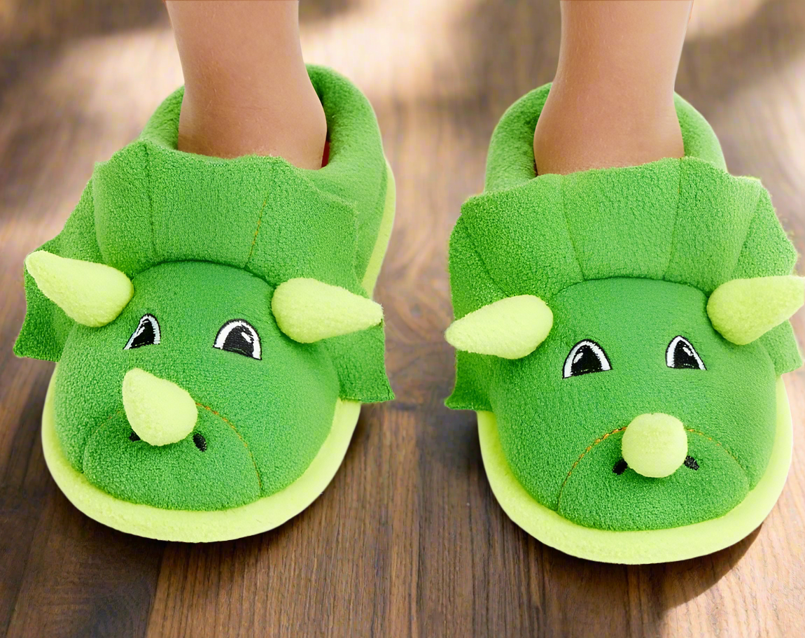 Dinosaur Deerfoam Slippers for Kids