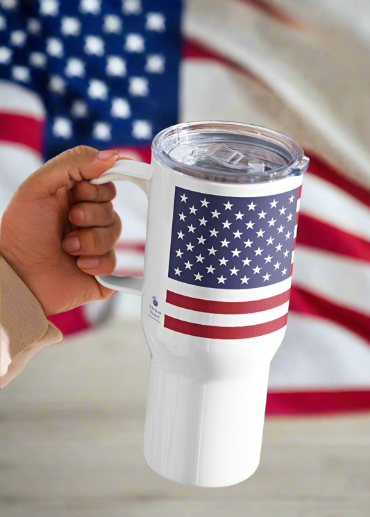 American Flag Classic Travel Mug