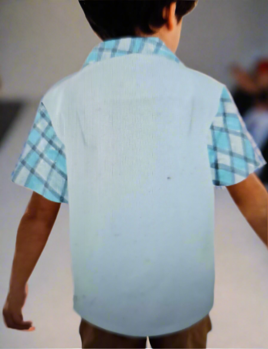 Turtle Plaid Button Up Shirt
