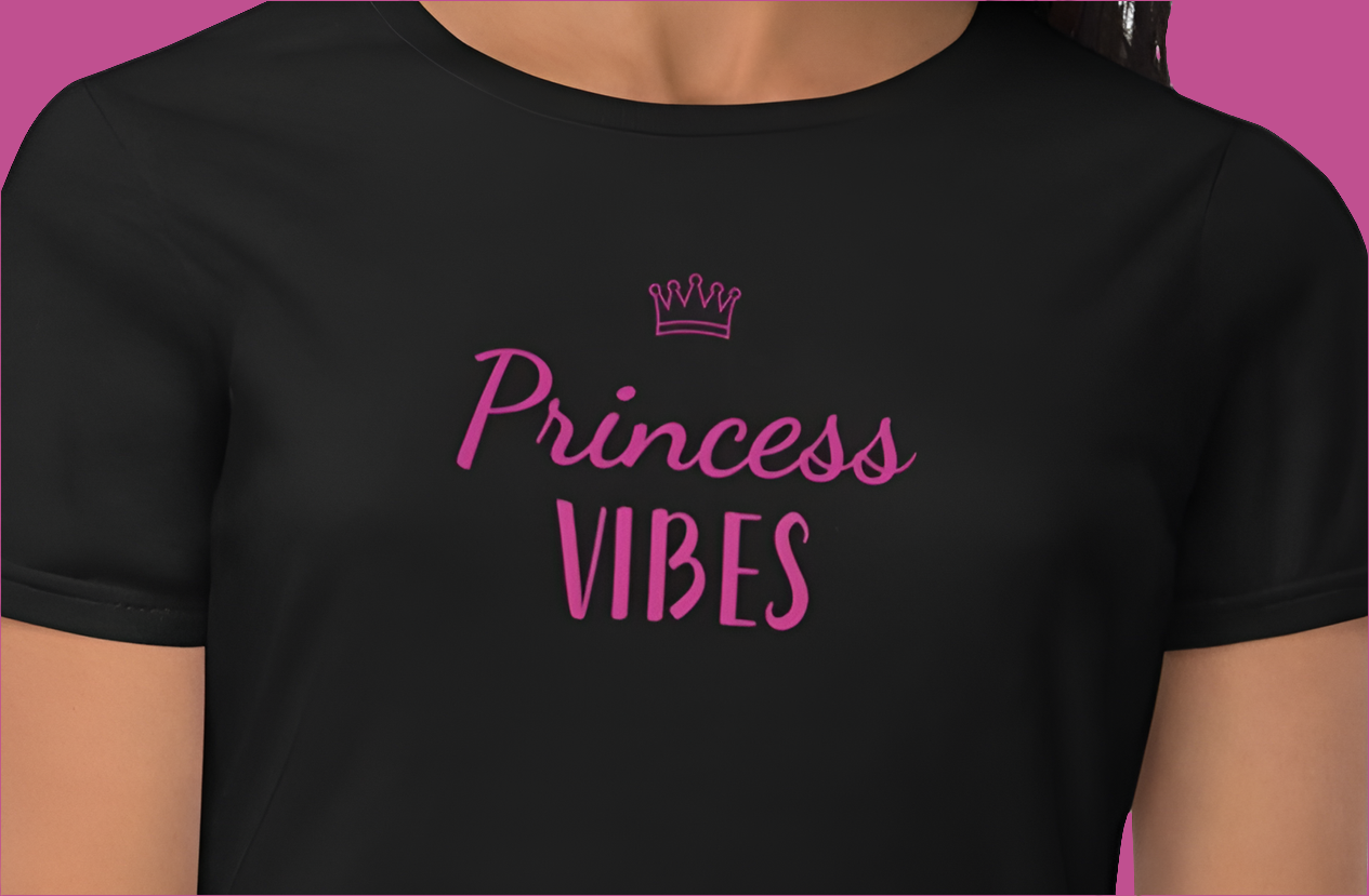 Princess Vibes Cotton Tee