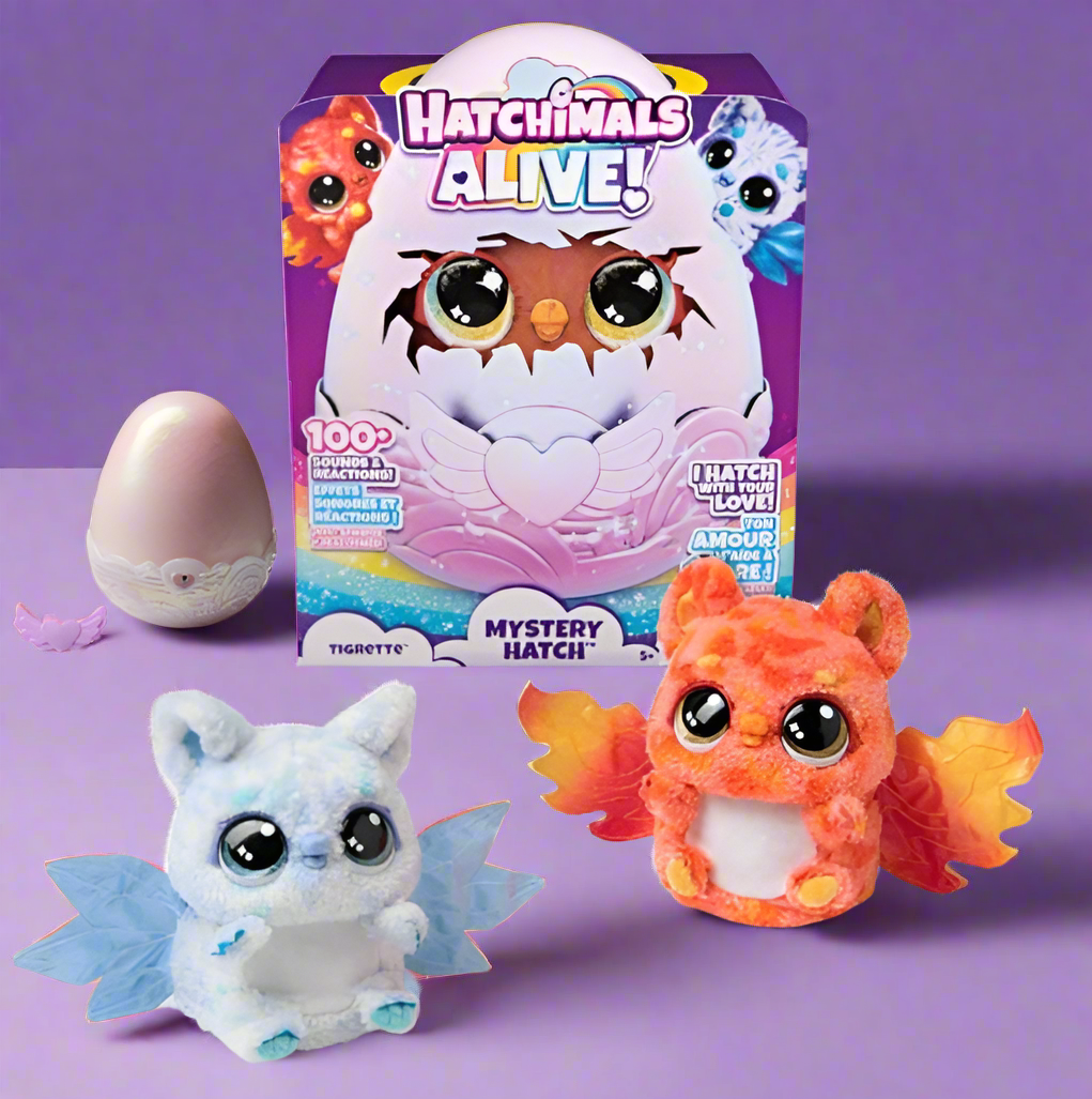 Hatchimals Alive Mystery Hatch Tigrette Egg