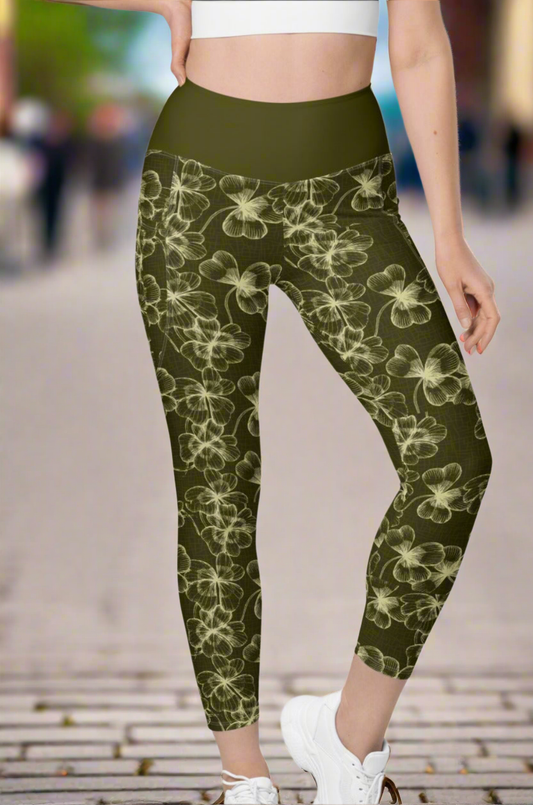 Shamrock Sports Leggings with pockets Juniors Womens