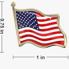 Flags Pins for Wreaths Across America
