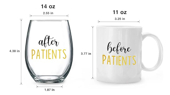 Before & After Patients Drink Set
