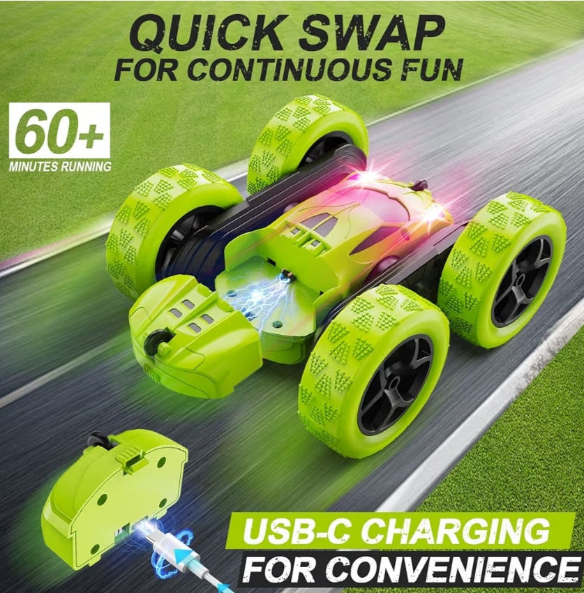 Rechargeable 360 Remote Stunt Car