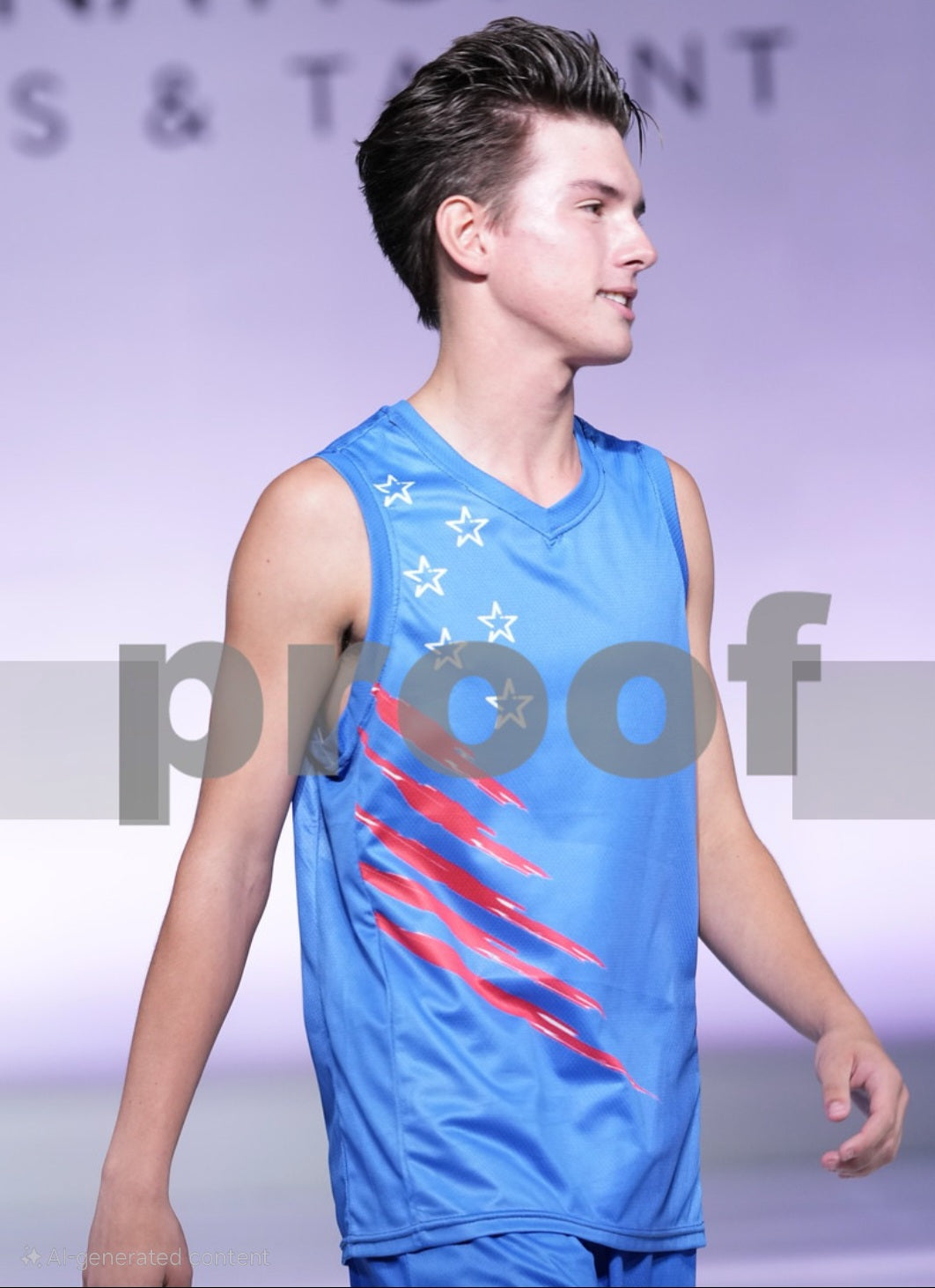 Stars and Stripes Boys Basketball Sets