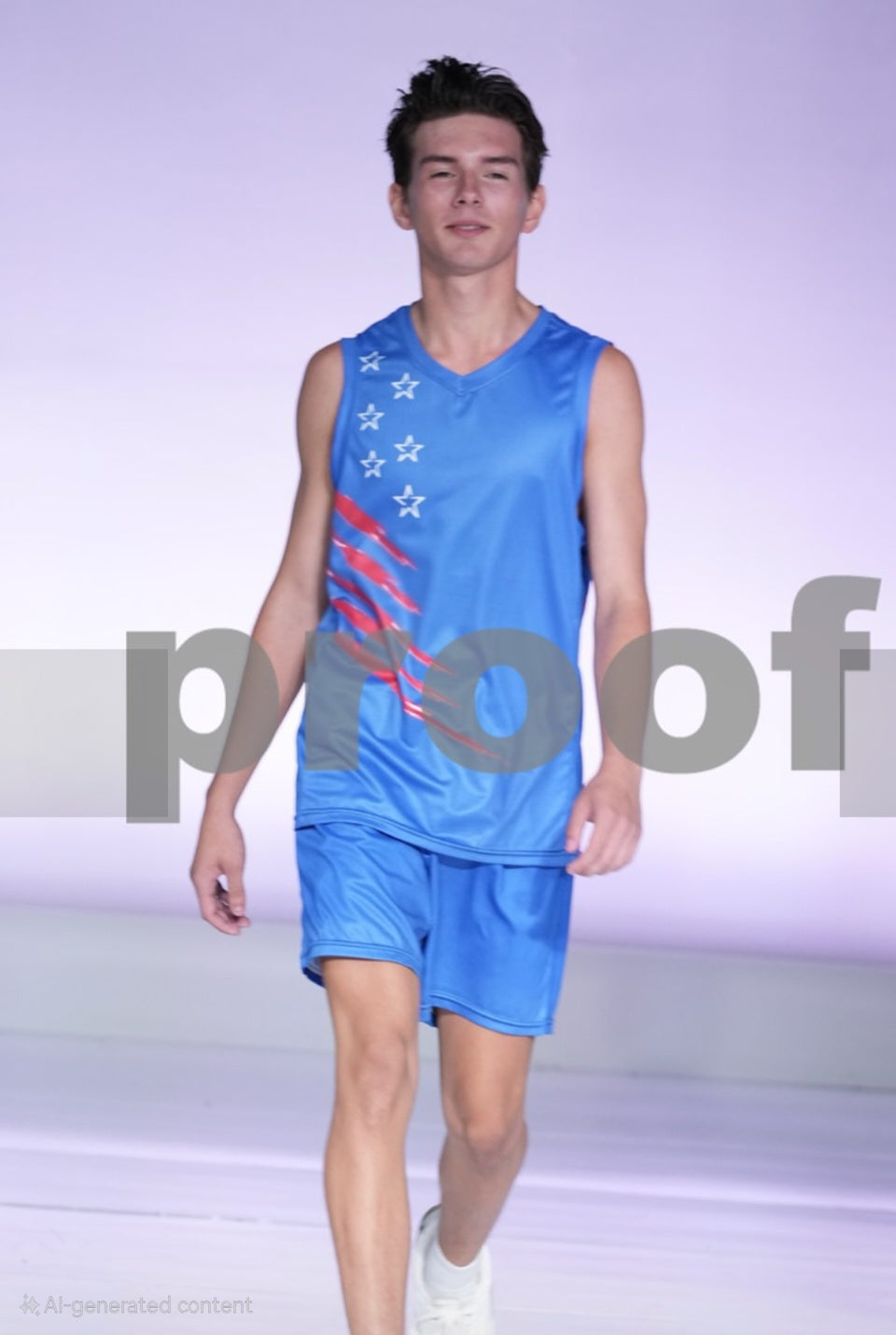 Stars and Stripes Boys Basketball Sets