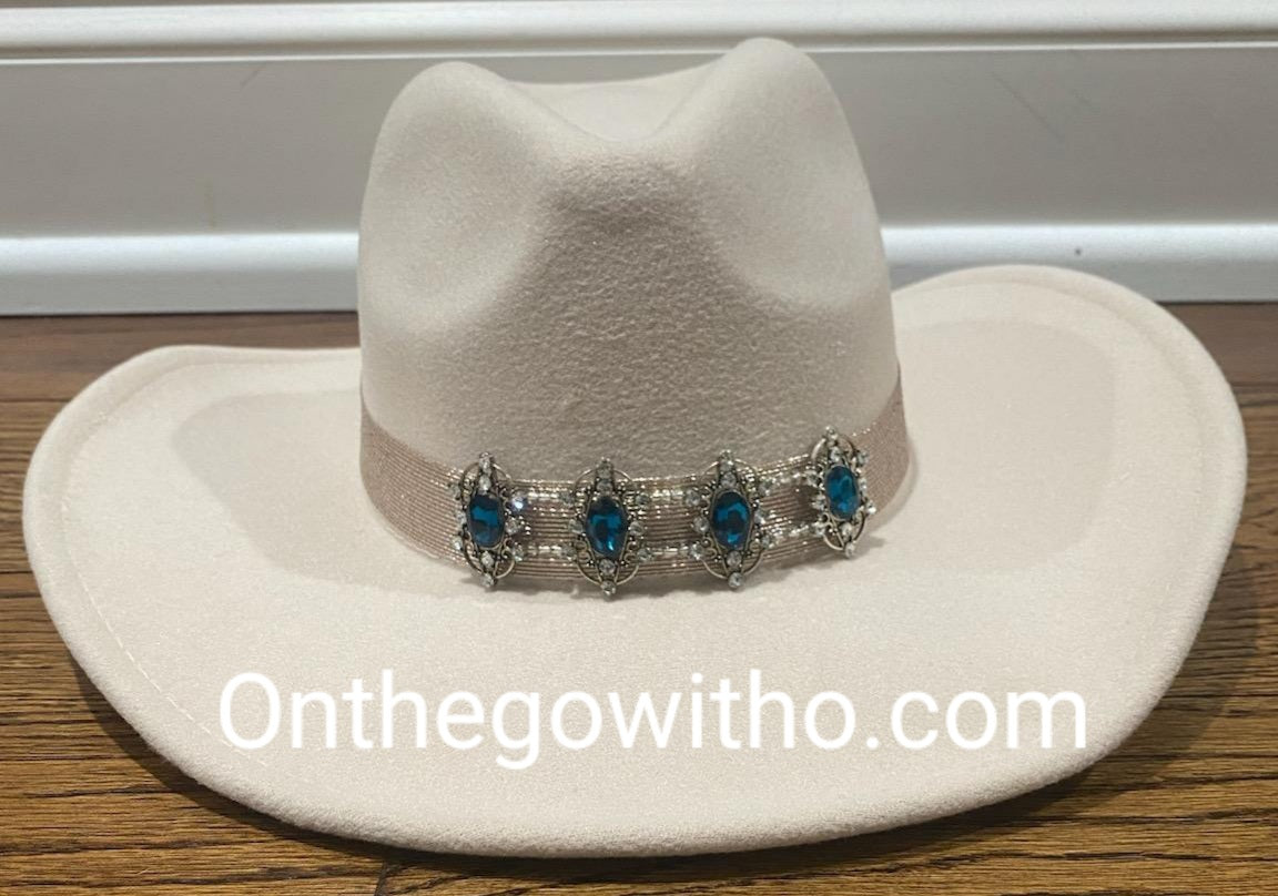 Corduroy Pocket Dress & Sapphire Cowgirl Hat - On the Go with Princess O