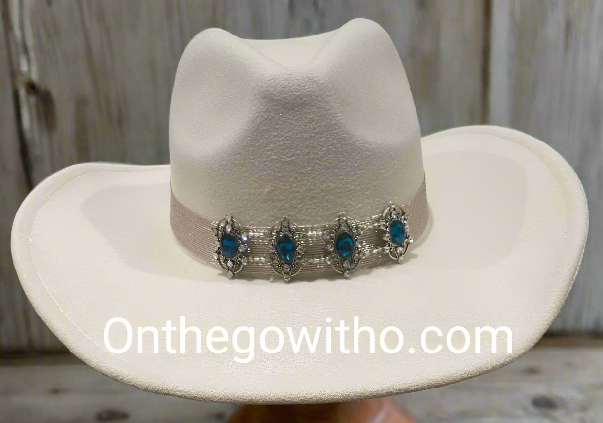 Corduroy Dress w/ Rhinestone Cowgirl Hat On the Go with Princess O Corduroy Dress w/ Rhinestone Cowgirl Hat On the Go with Princess O