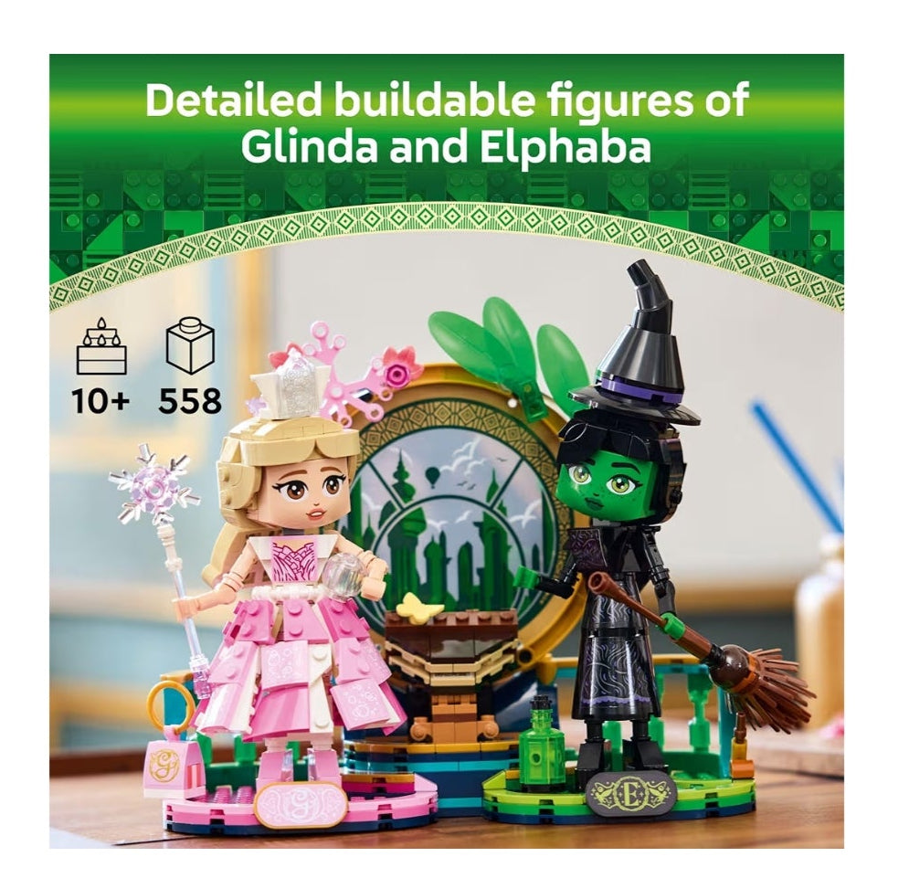 Lego Wicked Elphaba and Glinda